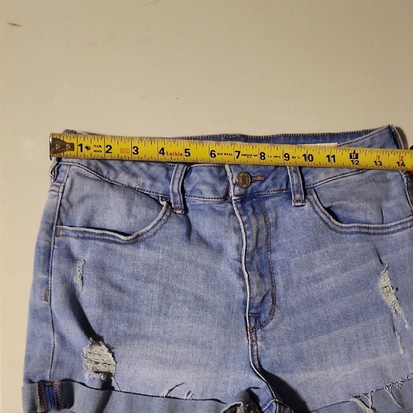 PacSun Blue Denim Women's Shorts - Picture 3 of 5